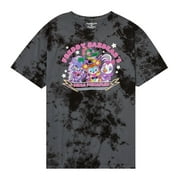Five Nights at Freddy's Men's Freddy Fazbear's Mega Pizzaplex Adult Graphic Print Tie-Dye T-Shirt